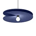 Luminaire à suspension SPIRRA SOFT 2.0 E27 IP20, bleu indigo