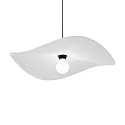 Luminaire à suspension WAVE SOFT 1.0 E27 IP20, gris marbre