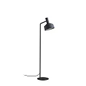 Wever & Ducré Lampadaire ROOMOR FLOOR 1.2 - PAR16 / SHADE 2.0 avec interrupteur, avec prise de courant, réglable GU10 IP20, mat