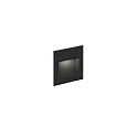 Luminaire d'encastrement mural  ORIS OUTDOOR WALL REC 0.8 Bas, courant constant, indirect IP65, noir mat 