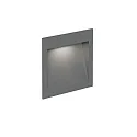 Eclairage d'extérieur encastré ORIS OUTDOOR WALL REC 1.3 Bas, courant constant, indirect IP65, gris 
