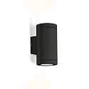 Luminaire mural d'extérieur TUBE WALL 2.0 PAR16 haut / bas, cylindrique GU10 IP65, noir