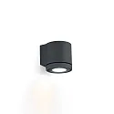 Luminaire mural d'extérieur TUBE WALL 1.0 LED PHASE unilatéral IP65, anthrazit gradable