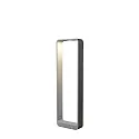 Lampadaire d'extérieur TAPE 6.0 - 60CM IP65, gris foncé, mat gradable