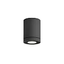 Plafonnier extérieur TUBE 1.0 PAR16 Bas, cylindrique, rigide GU10 IP65, anthrazit