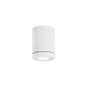 Plafonnier extérieur TUBE 1.0 PAR16 Bas, cylindrique, rigide blanc mat