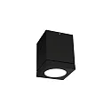 Plafonnier extérieur TUBE 1.0 LED PHASE Bas, cylindrique, rigide IP65, noir mat gradable