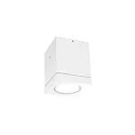 Plafonnier extérieur TUBE 1.0 LED PHASE Bas, cylindrique, rigide IP65, blanc mat gradable
