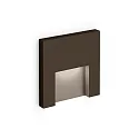 Eclairage d'extérieur encastré RETO OUTDOOR WALL REC 1.3 IP65, bronze 