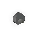 Luminaire mural d’extérieur RETO ROUND WALL SURFACE OUTDOOR 0.8 rond IP65, anthrazit gradable
