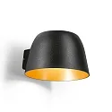 Luminaire mural d’extérieur SWAM 1.0 IP65, or, noir gradable
