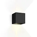 Luminaire mural d’extérieur BOX 2.0 haut bas, forme en dé, réglable IP65, noir gradable