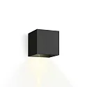 Luminaire mural d’extérieur BOX 1.0 forme en dé, réglable, unilatéral IP65, noir gradable