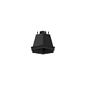 Réflecteur HEXO MINI, noir mat