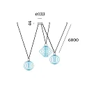 Wever & Ducré Suspension pendulaire WIRO - DECENTER 3.0