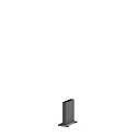 Pied de lampe FIFTY FIFTY / SMILE / SWAY / PALOS - 30CM mécanique, version pour montage en surface, anthrazit, gris