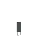 Pied de lampe FIFTY FIFTY / SMILE / SWAY / PALOS - 40CM mécanique, version pour montage encastré, anthrazit, gris