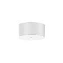 Rosace de plafond 1 voie, blanche