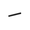 ceiling canopy 2.3 3-fold, black