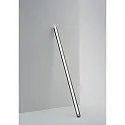 Zafferano Lampadaire PENCIL MODULO LUCE L dimmable IP65, gris foncé gradable