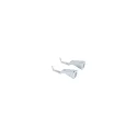 Support mural PENCIL MODULO LUCE lot de 2, blanche