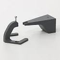 Support mural PENCIL MODULO LUCE, gris foncé